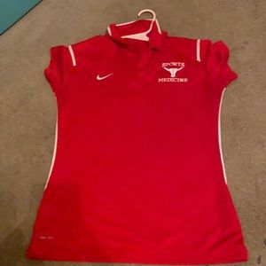 Nike red sport shirt